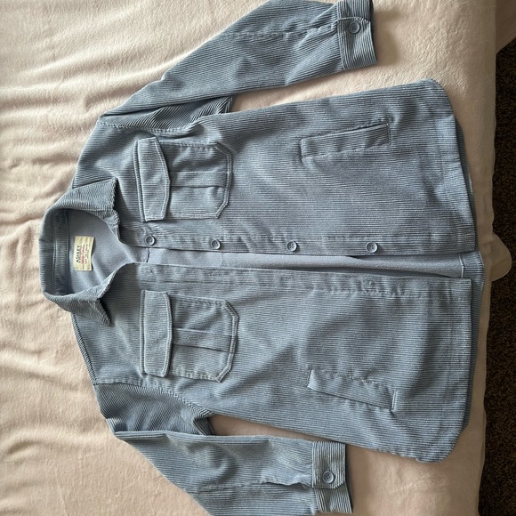Light blue cover coat - Picture 1 of 5